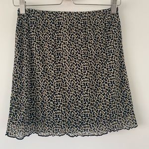Verge Girl butterfly mini skirt